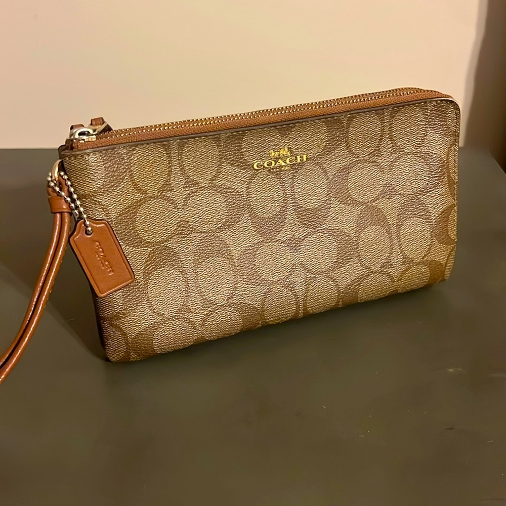 Authentic Coach Wrist Wallet